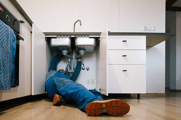 Professional Leak Detection technician working in Lumberton, NC